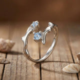 Twin Wave Ring