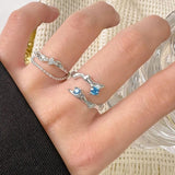 Twin Wave Ring