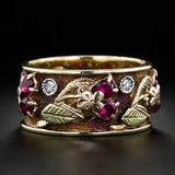 Vintage Colored Gemstone Ring