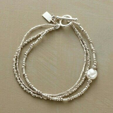 Vintage Pearl Bracelets Set